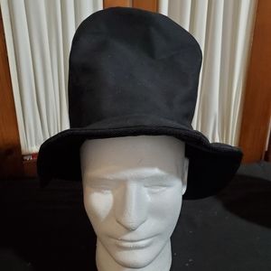 Black cloth tall hat